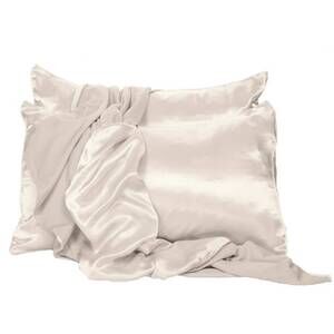 NEW PJ HARLOW satin pillow cases in violet